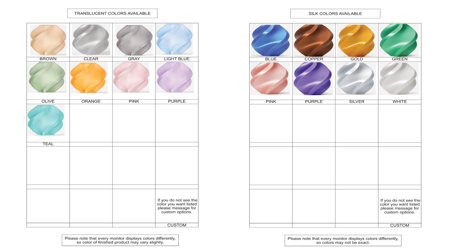 a color chart with different shades of paint