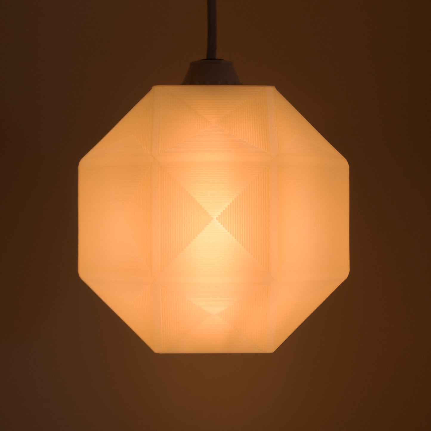 a light that is hanging from a ceiling