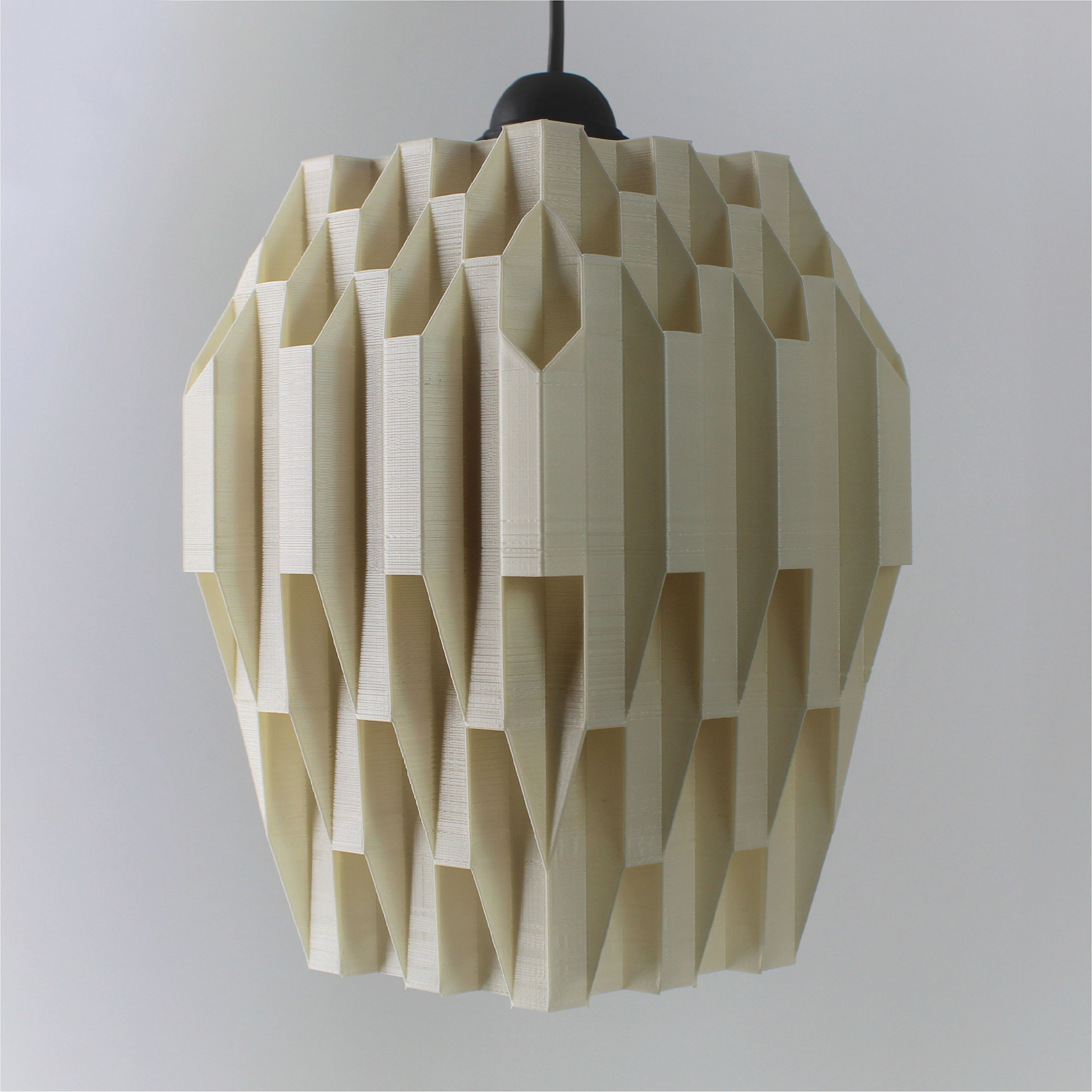 a light that is made out of wood