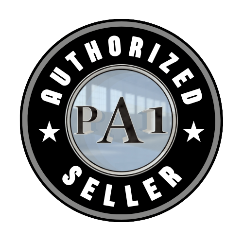 a circular logo with the text "AUTHORIZED SELDER" in white letters.