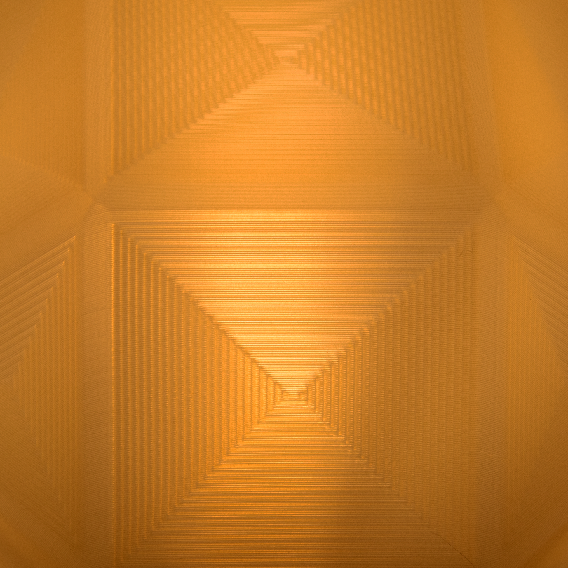 a room with a yellow wall and a yellow ceiling