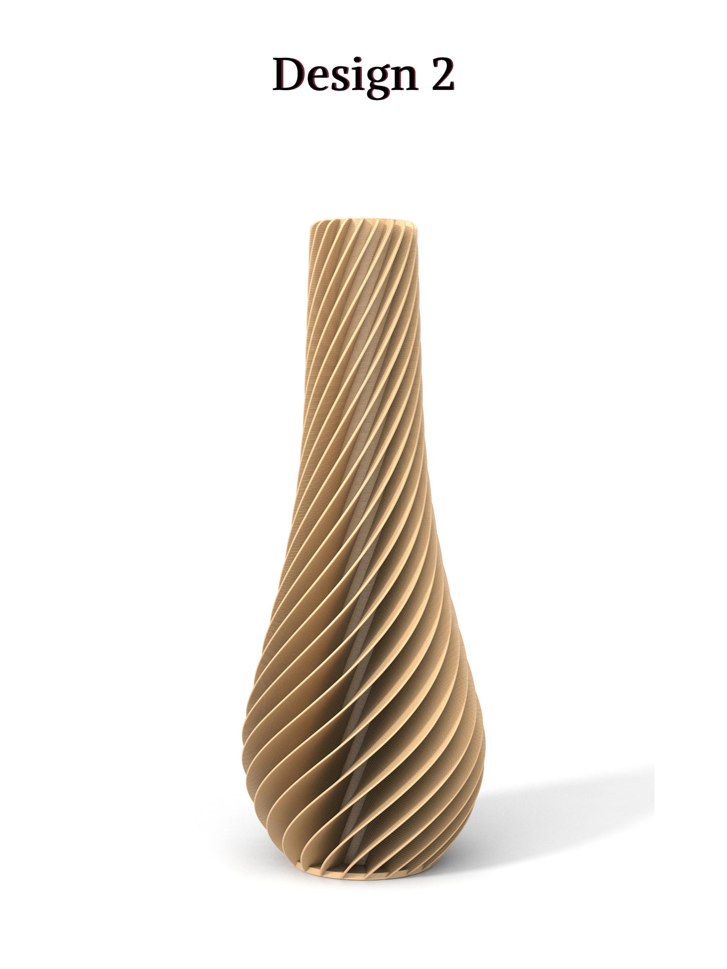 a tall vase sitting on top of a white table