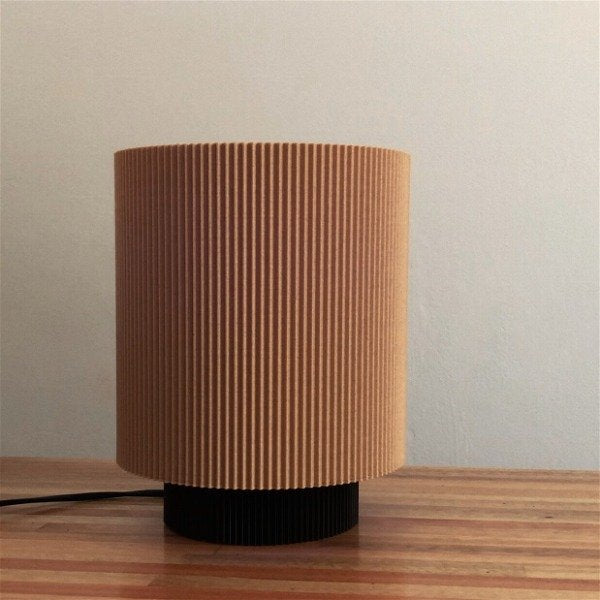a lamp that is sitting on a table